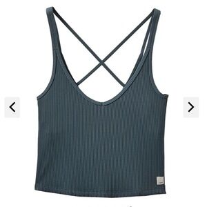 Vuori Rib Crop Tank Top